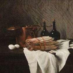 Still life on withe cloth